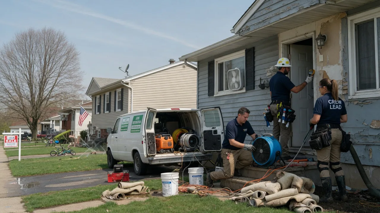 Flood Cleanup in Glenwood, IL near me